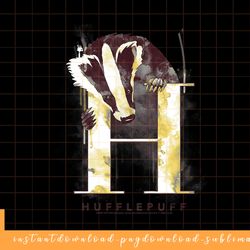 kids harry potter hufflepuff house watercolor png, sublimate, digital download