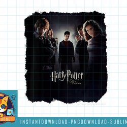 kids harry potter order of the phoenix group shot poster png, sublimate, digital download