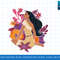 Disney Princess Pocahontas in the Flowers png, sublimate, digital print.jpg