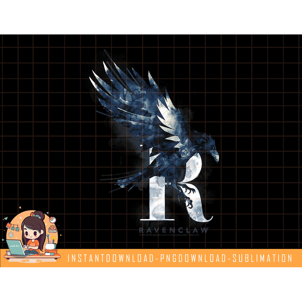 Kids Harry Potter Ravenclaw House Watercolor png, sublimate, digital download.jpg