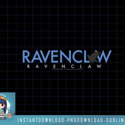 kids harry potter ravenclaw house simple text png, sublimate, digital download