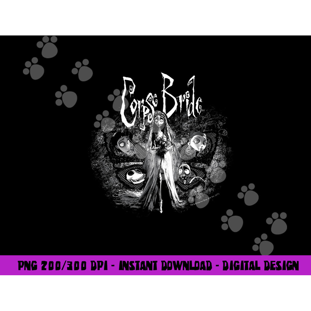 Corpse Bride Bride to Be  png, sublimation .jpg