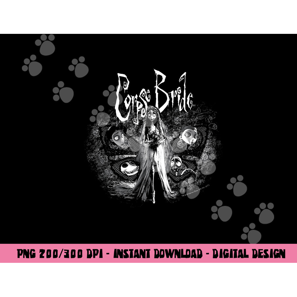 Corpse Bride Bride to Be  png, sublimation .jpg