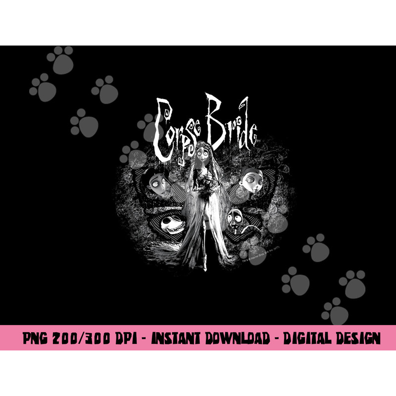 Corpse Bride Bride to Be  png, sublimation .jpg