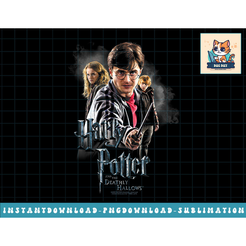 Harry Potter Deathly Hallows Cast png, sublimate, digital download.jpg