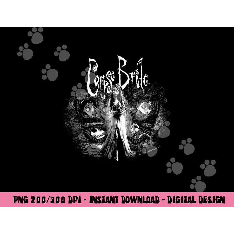 Corpse Bride Bride to Be Longsleeve T Shirt Long Sleeve  png, sublimation .jpg