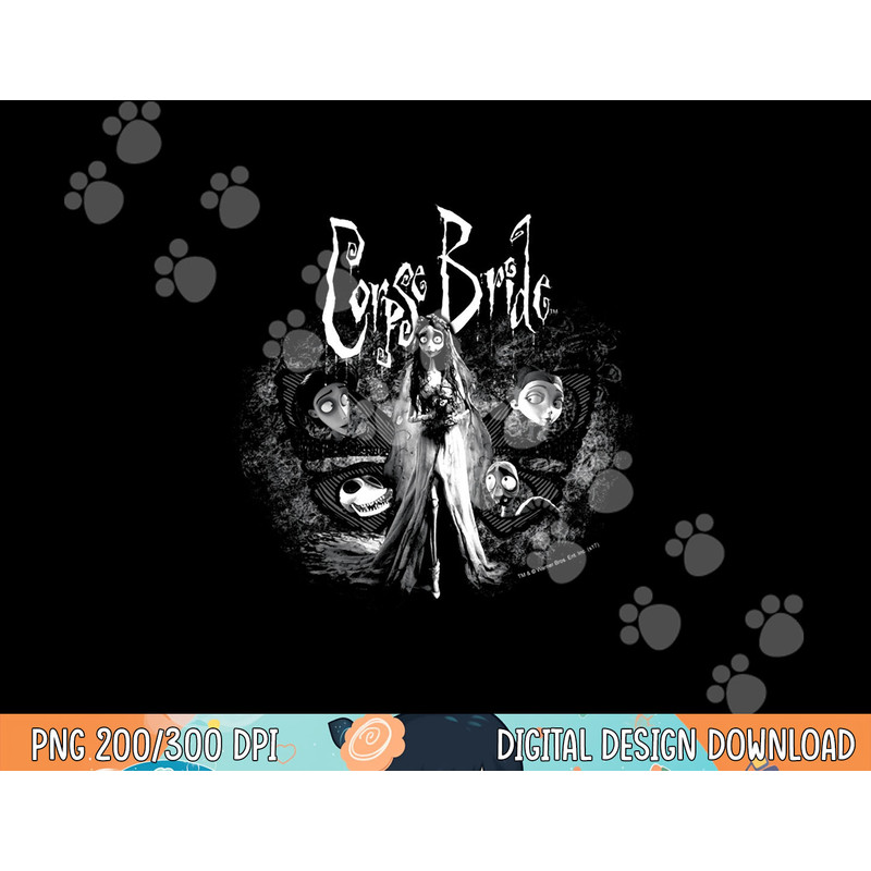 Corpse Bride Bride to Be Longsleeve T Shirt Long Sleeve  png, sublimation .jpg