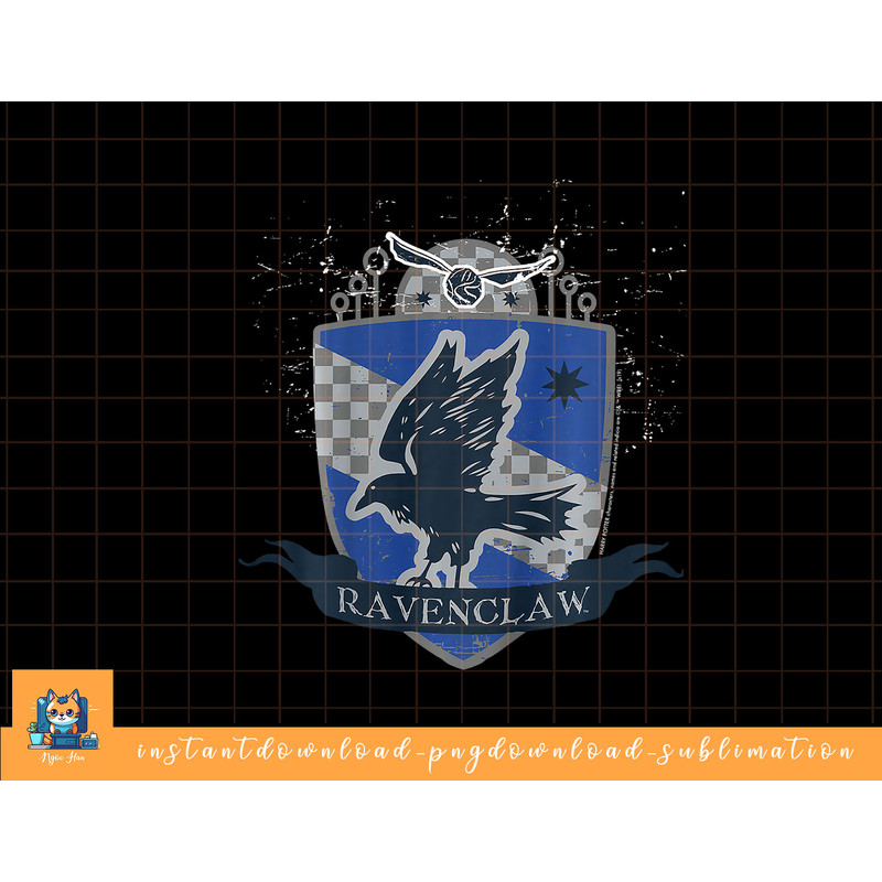 Kids Harry Potter Ravenclaw Quidditch Shield png, sublimate, digital download.jpg