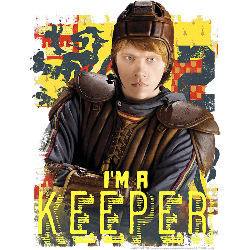 Kids Harry Potter Ron Weasley I m A Keeper Portrait T-Shirt.pngKids Harry Potter Ron Weasley I m A Keeper Portrait T-Shirt.png