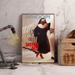 sister act poster, movie poster, movie decoration, movie wall art, movie decoration, sister act wall art