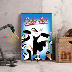 sister act poster, sister act wall art, movie poster, movie wall art, movie decoration, movie decoration