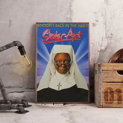 sister act wall art, sister act poster, movie poster, movie wall art, movie decoration, movie decoration