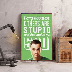 the big bang theory poster, movie poster, movie decoration, the big bang theory wall art, movie home decor