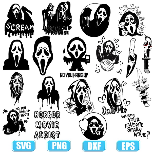 ghostface scream svg,scream svg,ghost face svg,ghostface svg | Inspire ...