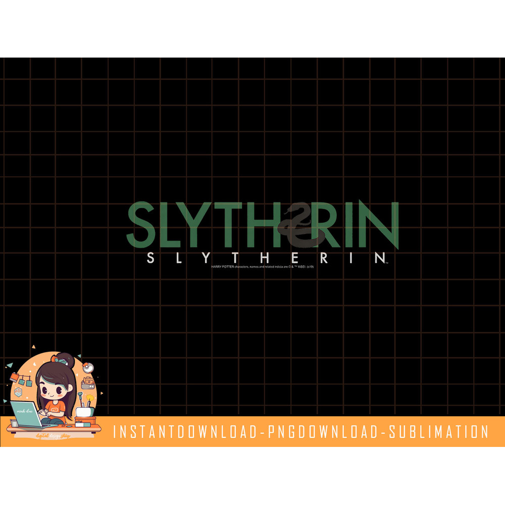 Kids Harry Potter Slytherin House Simple Text png, sublimate, digital download.jpg