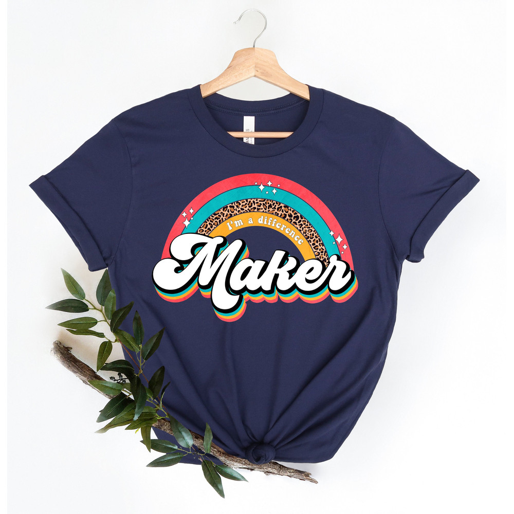 Difference Maker Teacher Shirts, Teach Love Inspire Shirt, Back To School Shirt, First Grade Teacher Shirts, Teacher Appreciation Shirt - 1.jpg
