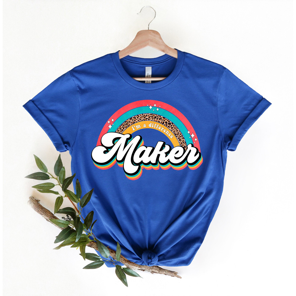 Difference Maker Teacher Shirts, Teach Love Inspire Shirt, Back To School Shirt, First Grade Teacher Shirts, Teacher Appreciation Shirt - 3.jpg