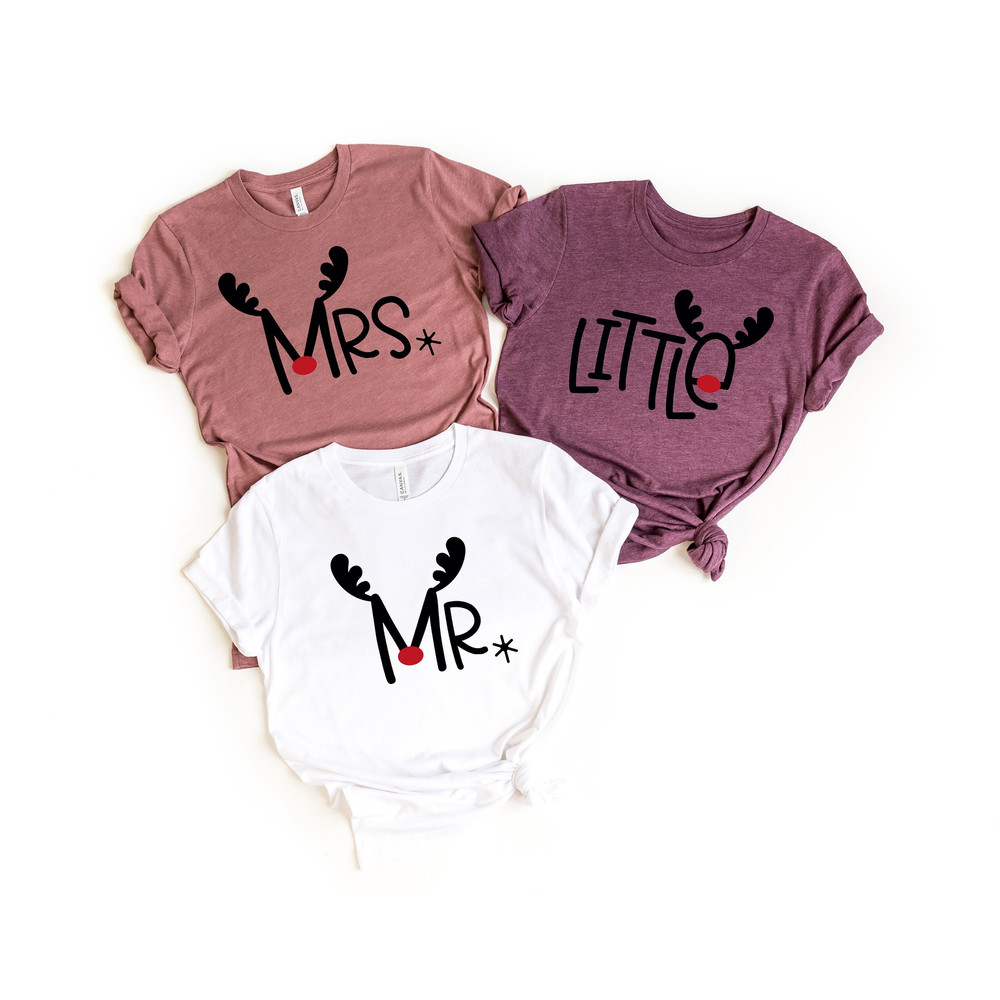 Family Christmas Reindeer shirt,Christmas Family Shirt,Christmas Gift,Holiday Gift,Christmas Family Matching Shirt,Mr and Mrs Christmas Tee - 1.jpg