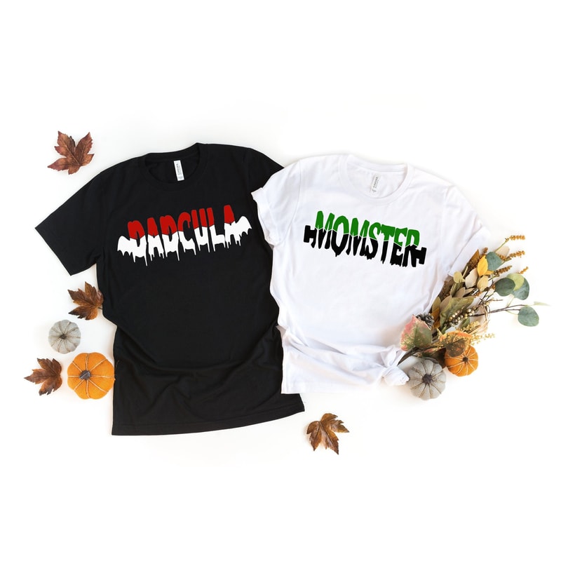 Family Halloween Shirt, Momster Shirt, Dadcula Shirt, Matching Halloween Shirts, Funny Halloween, Halloween Gift, Couples Halloween Party - 1.jpg