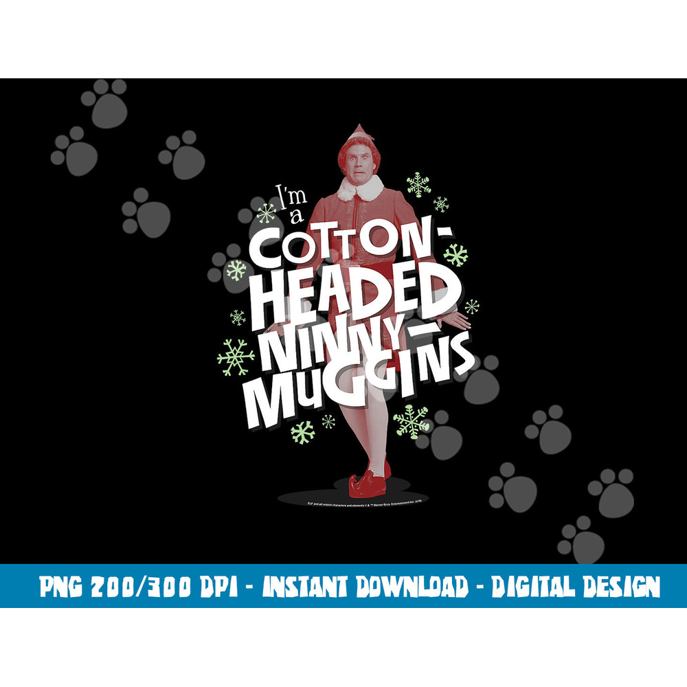 Elf Cotton-Headed Ninny Muggins png, sublimation .jpg
