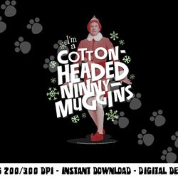 elf cotton-headed ninny muggins  png, sublimation
