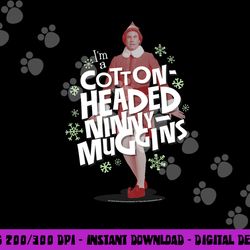 elf cotton-headed ninny muggins  png, sublimation