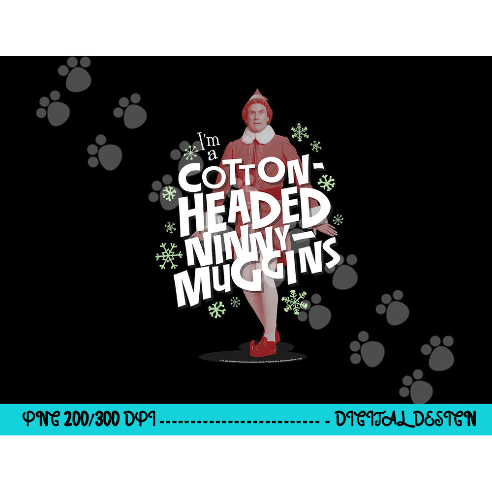 Elf Cotton-Headed Ninny Muggins png, sublimation .jpg