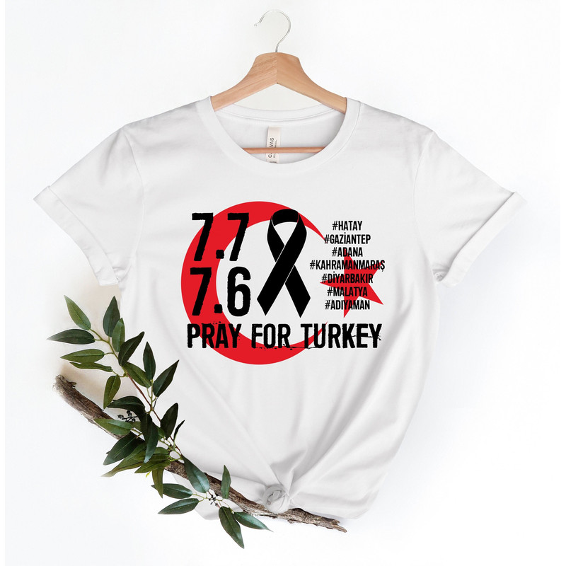 Fully Donated! Pray For Turkey Shirt,Donation For Turkey Shirt,Earthquake Fundraiser Shirt,Support Earthquake Relief Efforts - 1.jpg
