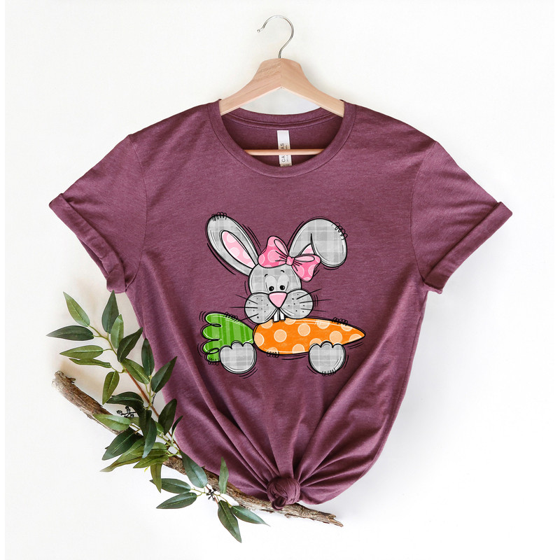 Girls Bunny Shirt, Girl Bunny Tee, Girl Easter Shirt, Easter Bunny Shirt, Easter Shirt, Toddler Easter Shirt, Unisex Tee, Youth Easter Shirt - 3.jpg