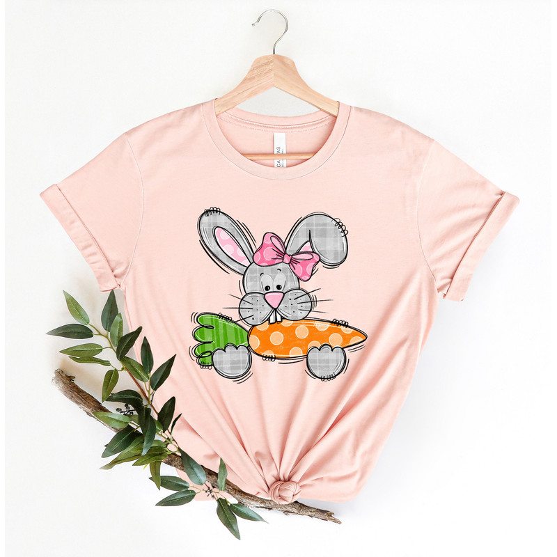 Girls Bunny Shirt, Girl Bunny Tee, Girl Easter Shirt, Easter Bunny Shirt, Easter Shirt, Toddler Easter Shirt, Unisex Tee, Youth Easter Shirt - 4.jpg
