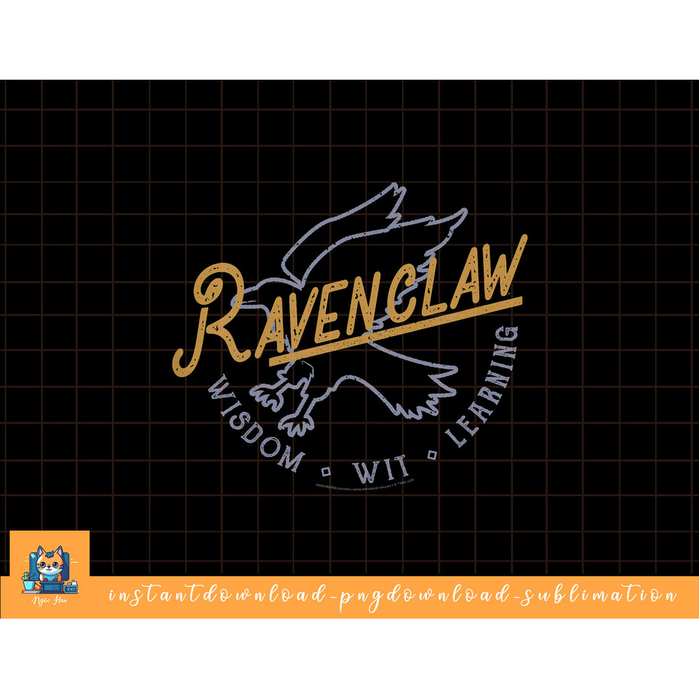 Kids Harry Potter Ravenclaw Wisdom Wit Learning Stamp png, sublimate, digital download.jpg