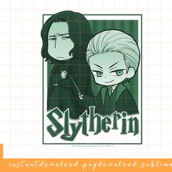 kids harry potter slytherin snape & draco anime png, sublimate, digital download