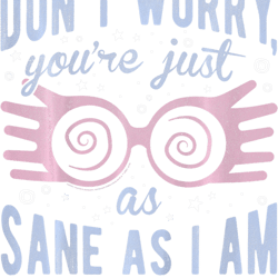 kids harry potter luna you re just as sane as i am quote t-shirt.pngkids harry potter luna you re just as sane as i am q