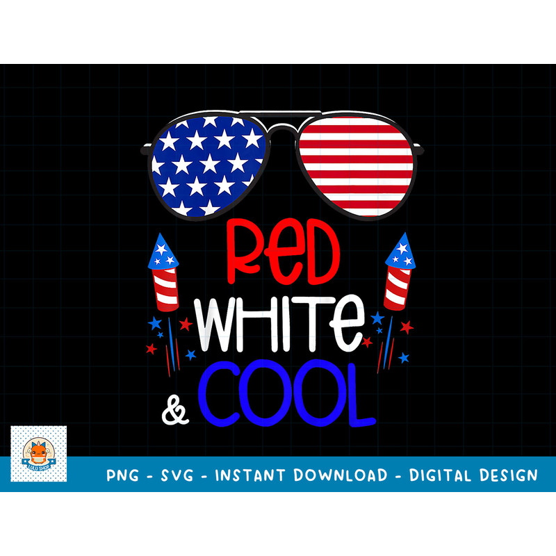 4th Of July Red White And Cool Patriotic Stars Stripes T-Shirt copy.jpg