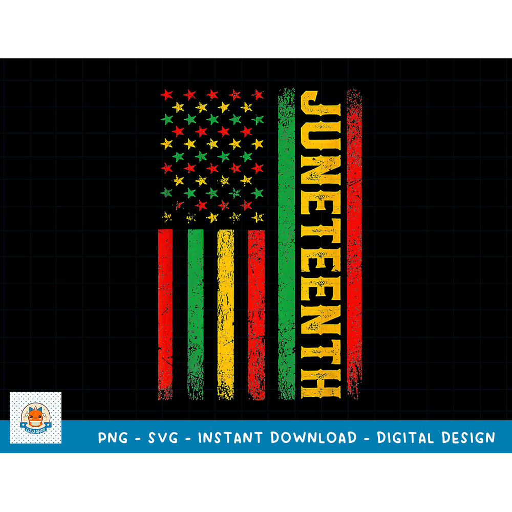 1865 Juneteenth Black History American Flag African T-Shirt copy.jpg