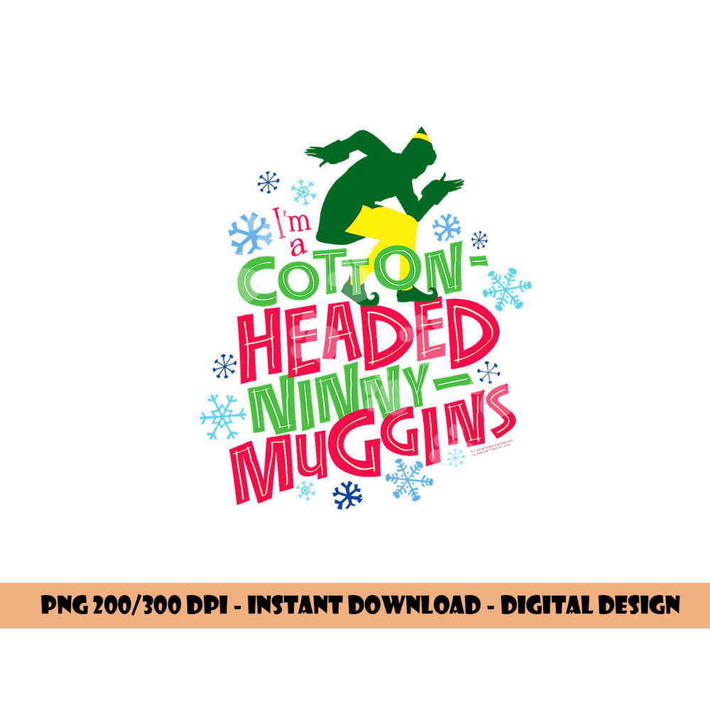 Elf Cotton-Headed Ninny-Muggins  png, sublimation .jpg