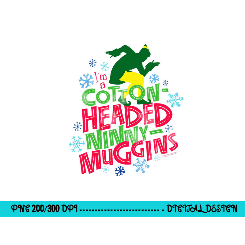 Elf Cotton-Headed Ninny-Muggins png, sublimation .jpg
