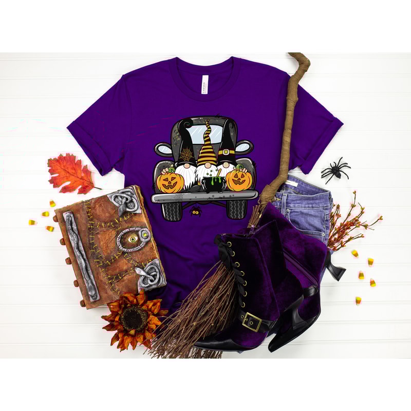Halloween Truck Shirt, Halloween Gnomes shirt,Halloween Party,Halloween T-shirt,Hocus Pocus Shirt,Halloween Funny Tee,Halloween Spooky Shirt - 3.jpg