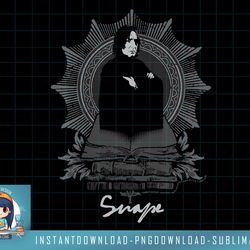 kids harry potter snape books portrait png, sublimate, digital download