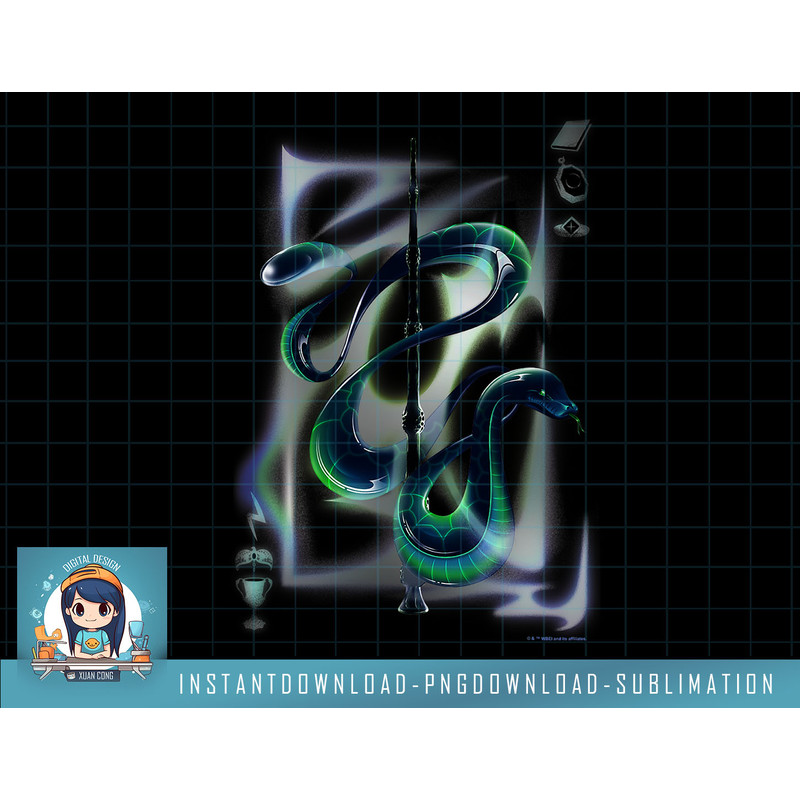 WB100 Harry Potter Horcrux & Elder Wand Deathly Hallows Card png, sublimate, digital download.jpg