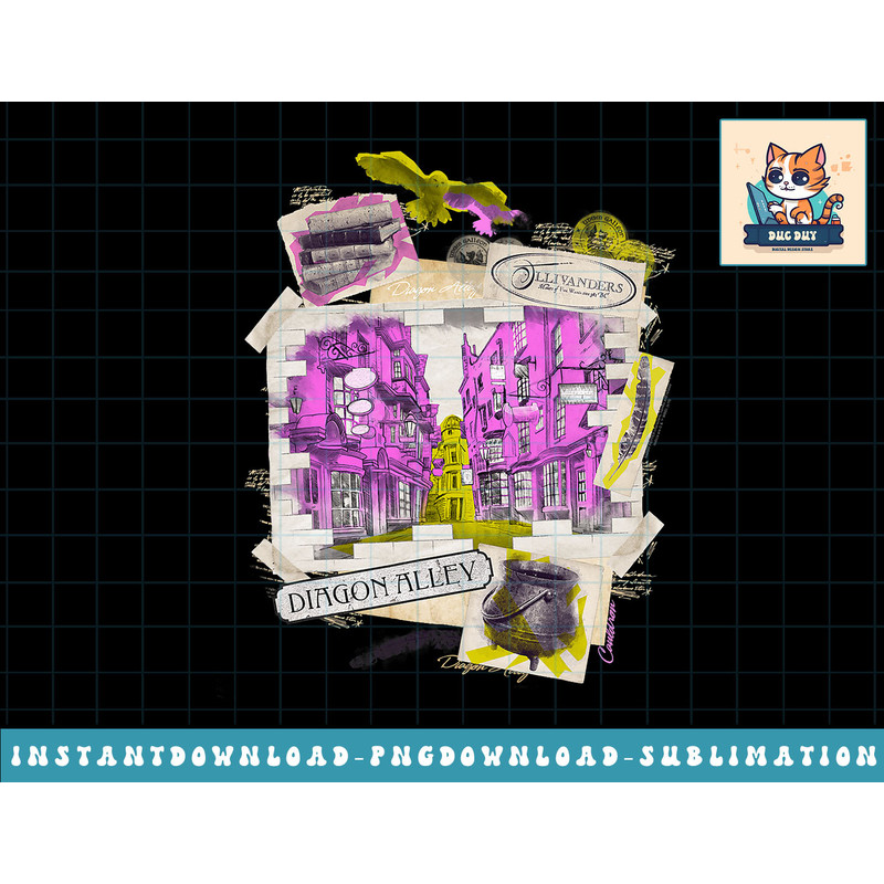 Harry Potter Diagon Alley Location png, sublimate, digital download.jpg