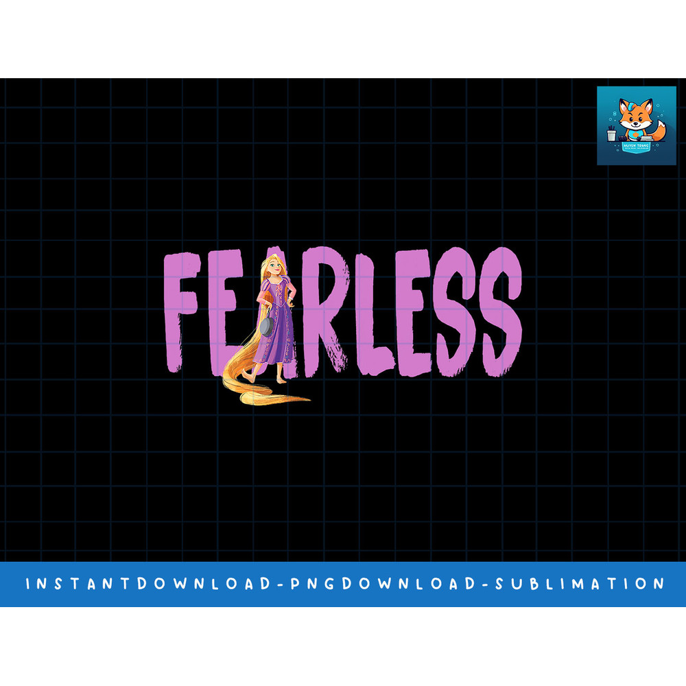 Disney Princess Rapunzel Fearless png, sublimate, digital print.jpg