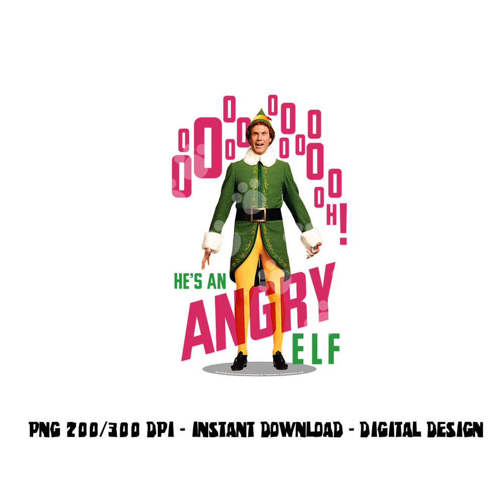 Elf He s an Angry Elf png, sublimation .jpg
