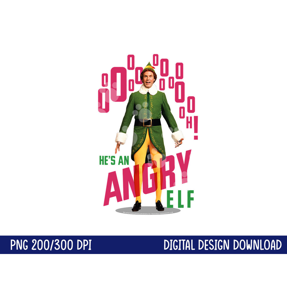 Elf He s an Angry Elf png, sublimation .jpg