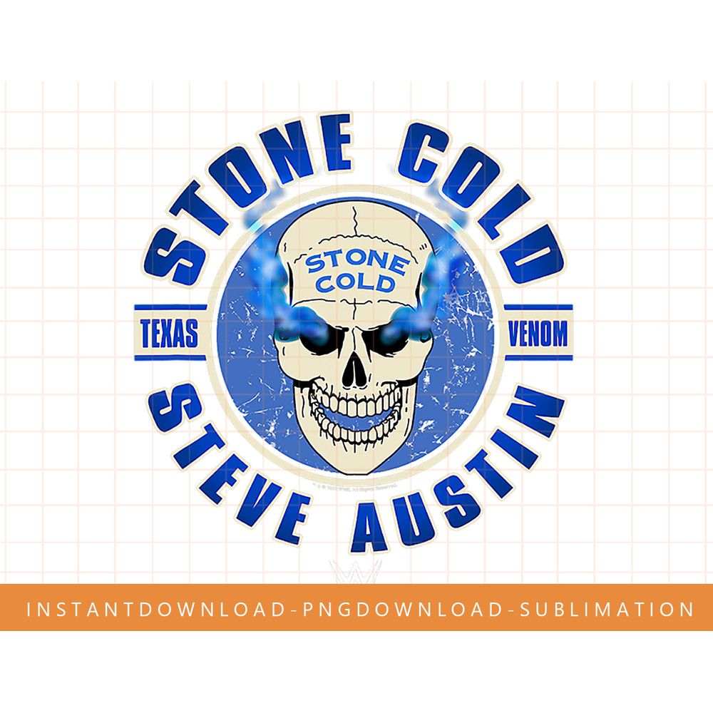 WWE Stone Cold Steve Austin Skull Logo T-Shirt copy.jpg