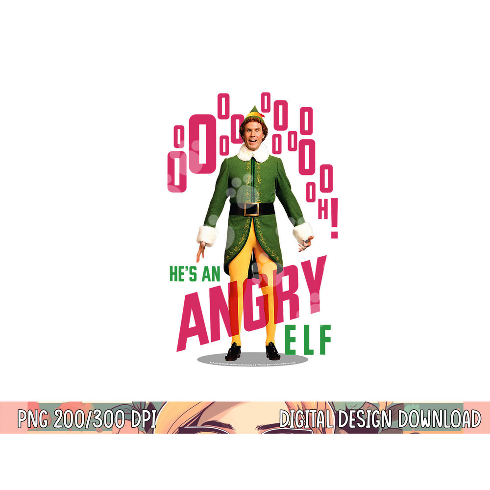 Elf He s an Angry Elf png, sublimation .jpg