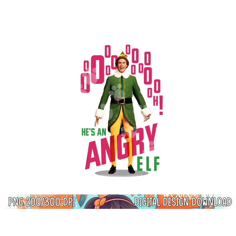 Elf He s an Angry Elf png, sublimation .jpg