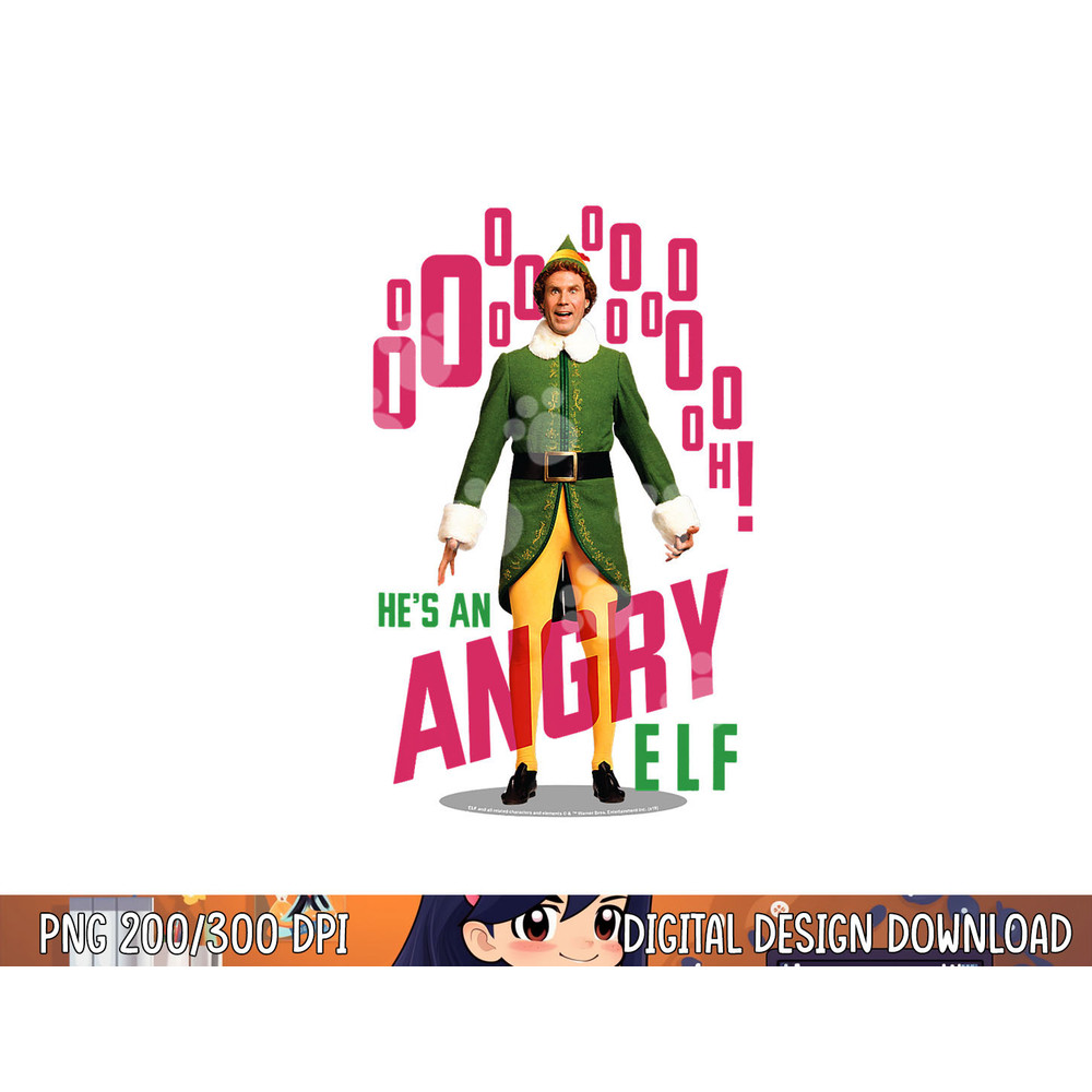 Elf He s an Angry Elf png, sublimation .jpg