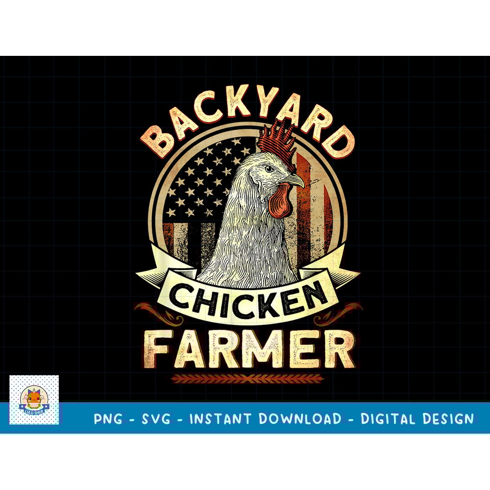 Backyard Chicken Farmer 4th of July USA Flag T-Shirt copy.jpg