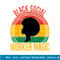 black social worker magic afro american women Juneteenth T-Shirt copy.jpg